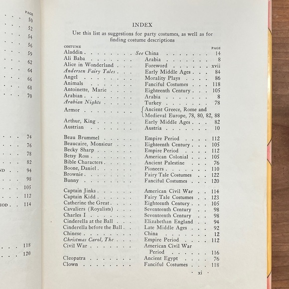 The Costume Book for Parties and Plays by - Pink and Yellow - Picture 10 of 16